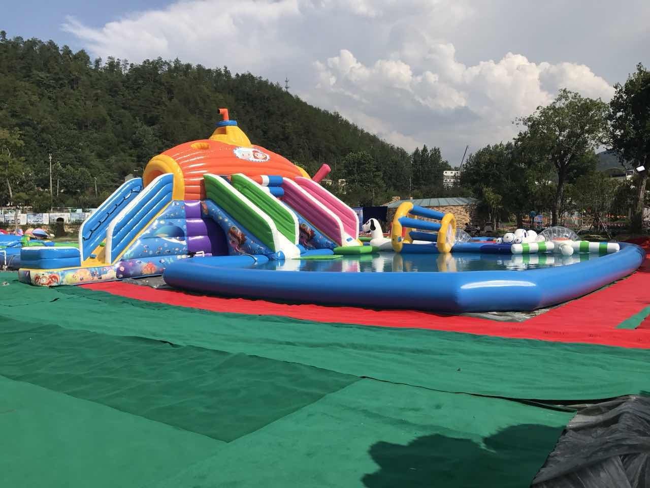 贵州深海潜艇儿童乐园充气游泳池